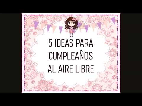 ¡Celebra tu cumple al aire libre con estas ideas fáciles! ¡Celebra tu cumple al aire libre con estas ideas fáciles!