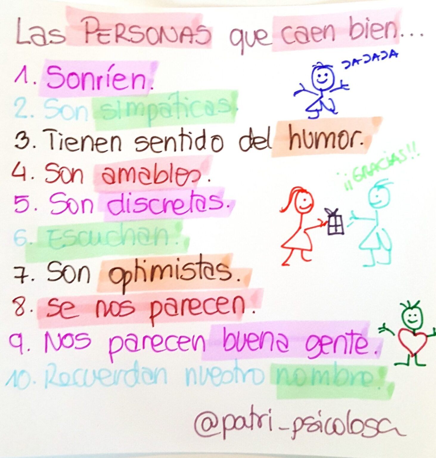 5 razones por las que tu personalidad me conquista