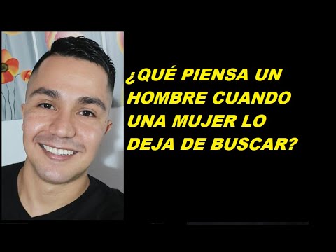 ¿Qué pasa en la mente de un hombre cuando una mujer deja de buscarlo?