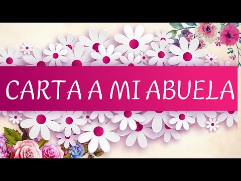 Emotiva carta para mi abuela en su cumpleaños: Palabras llenas de amor y gratitud Emotiva carta para mi abuela en su cumpleaños: Palabras llenas de amor y gratitud
