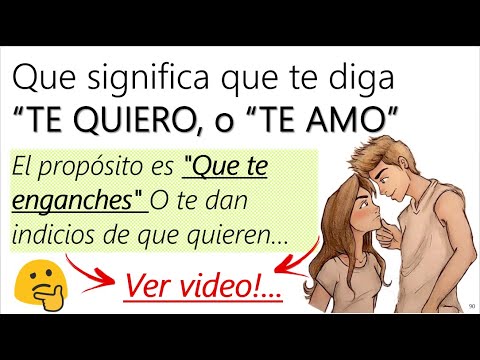 Significado real cuando un hombre te dice 'te quiero mucho' Significado real cuando un hombre te dice 'te quiero mucho'
