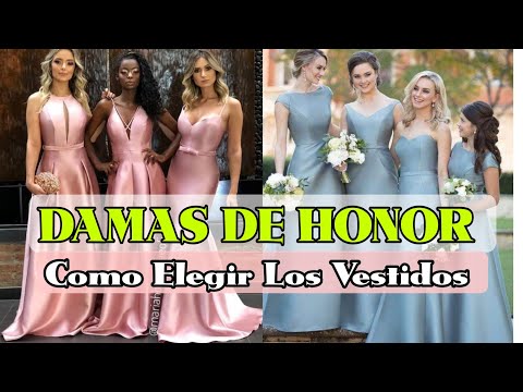 Los mejores trajes de damas de honor para bodas: ¡Impacta con estilo! Los mejores trajes de damas de honor para bodas: ¡Impacta con estilo!
