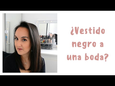 Consejos para Adornar un Vestido Negro en una Boda Consejos para Adornar un Vestido Negro en una Boda