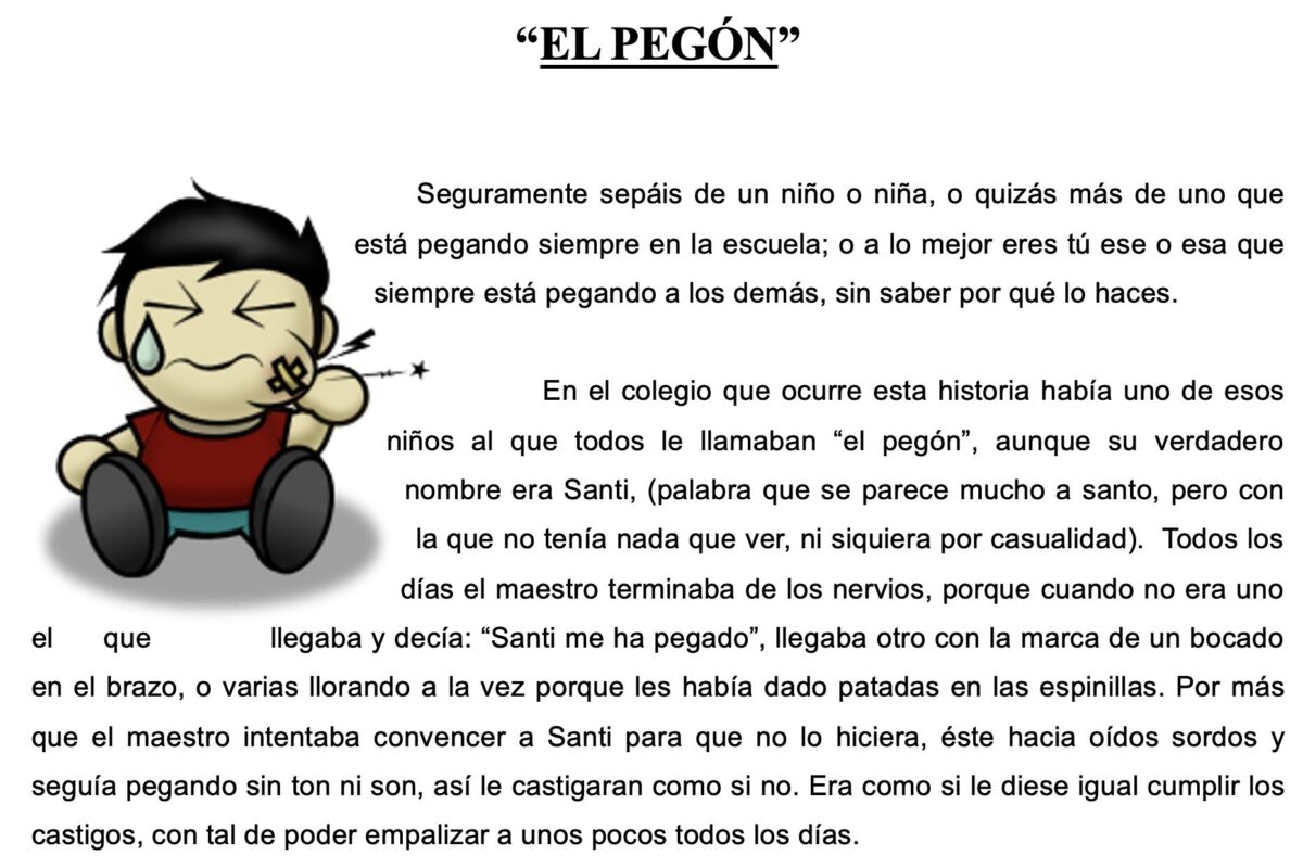 Cuentos breves: conflictos y soluciones para reflexionar