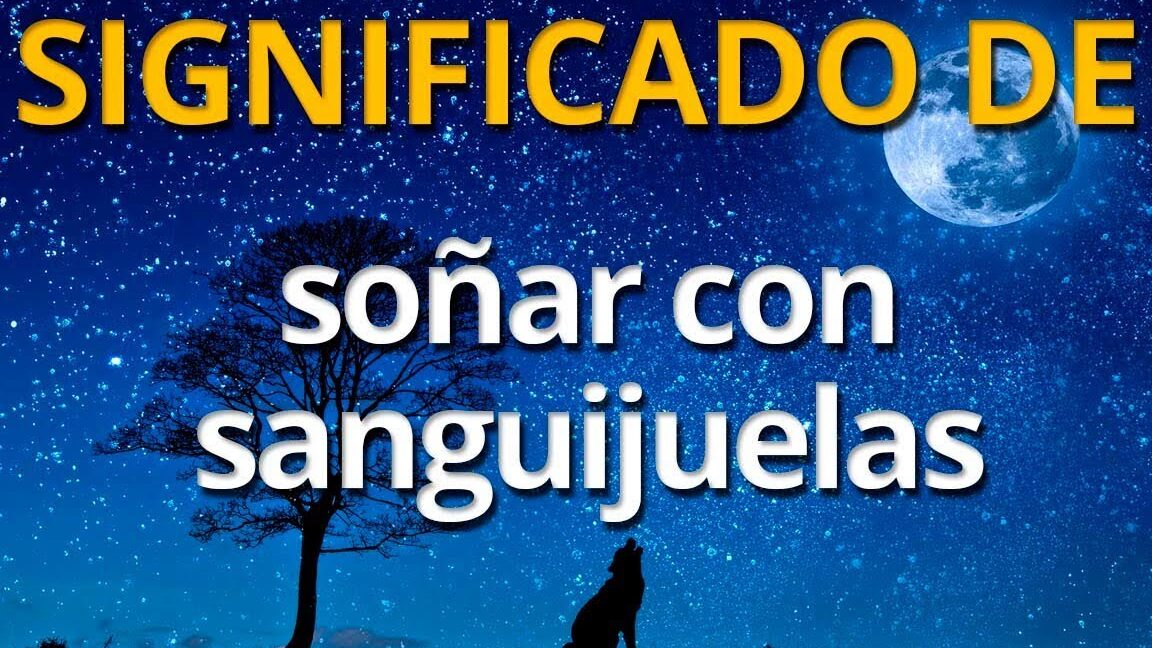 Descubre el significado de soñar con sanguijuelas en el cuerpo 1 Descubre el significado de soñar con sanguijuelas en el cuerpo