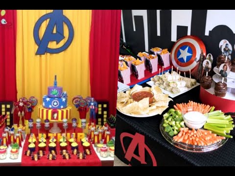 ¡Fiesta de Avengers: Ideas para Decorar con Estilo! ¡Fiesta de Avengers: Ideas para Decorar con Estilo!