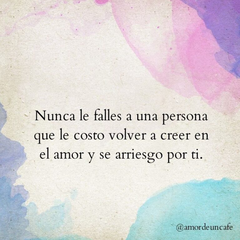 Frases inspiradoras para volver a creer en el amor