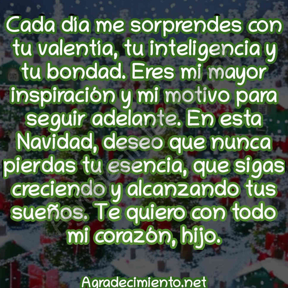 Frases navideñas para hijos ausentes: mensajes de amor y esperanza 1 Frases navideñas para hijos ausentes: mensajes de amor y esperanza